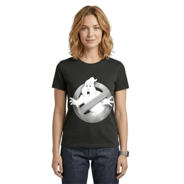 CAMISETA CAÇA FANTASMAS - LOGO