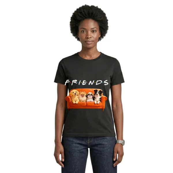 CAMISETA FRIENDS DOGS