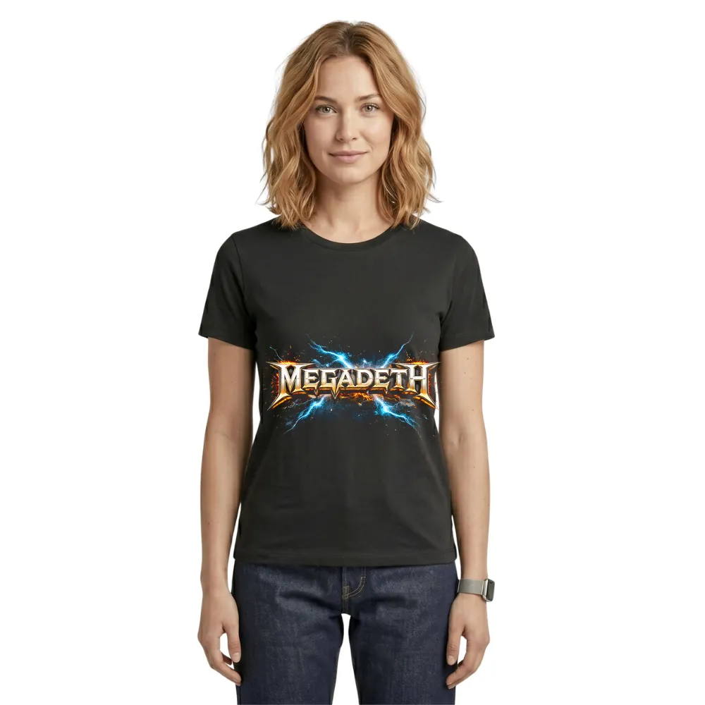 100062-babylook-preta CAMISETA MEGADETH - Imagem 1