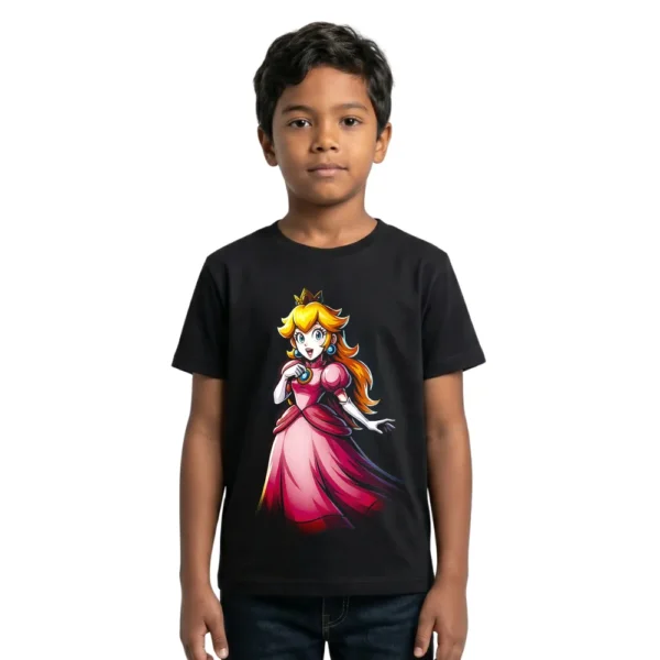 CAMISETA SUPER MARIO - PEACH