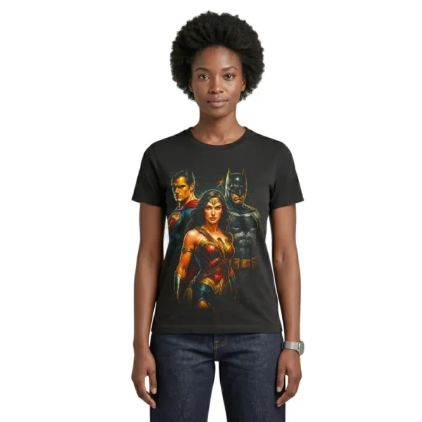 CAMISETA LIGA DA JUSTIÇA