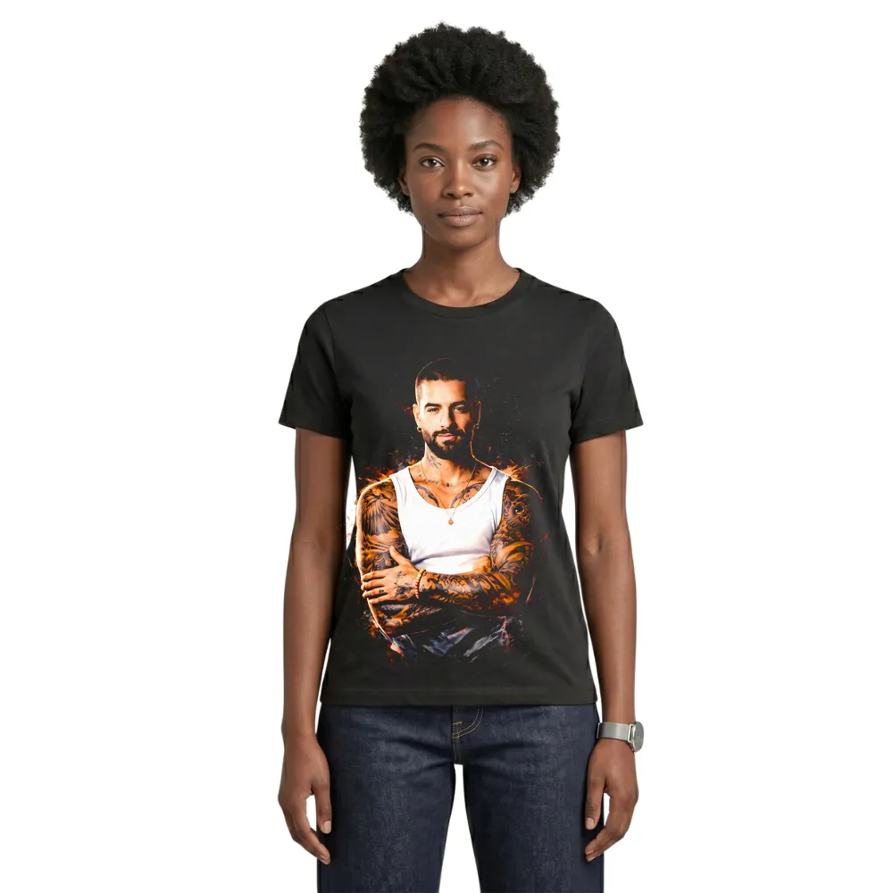 100207-babylook-preta CAMISETA MALUMA - Imagem 1