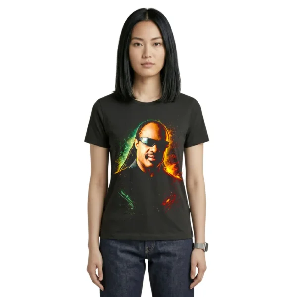 CAMISETA STEVIE WONDER