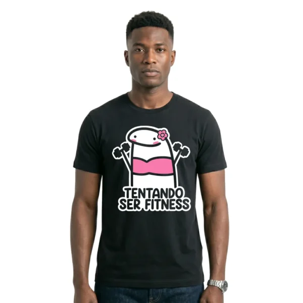 CAMISETA TENTANDO SER FITNESS